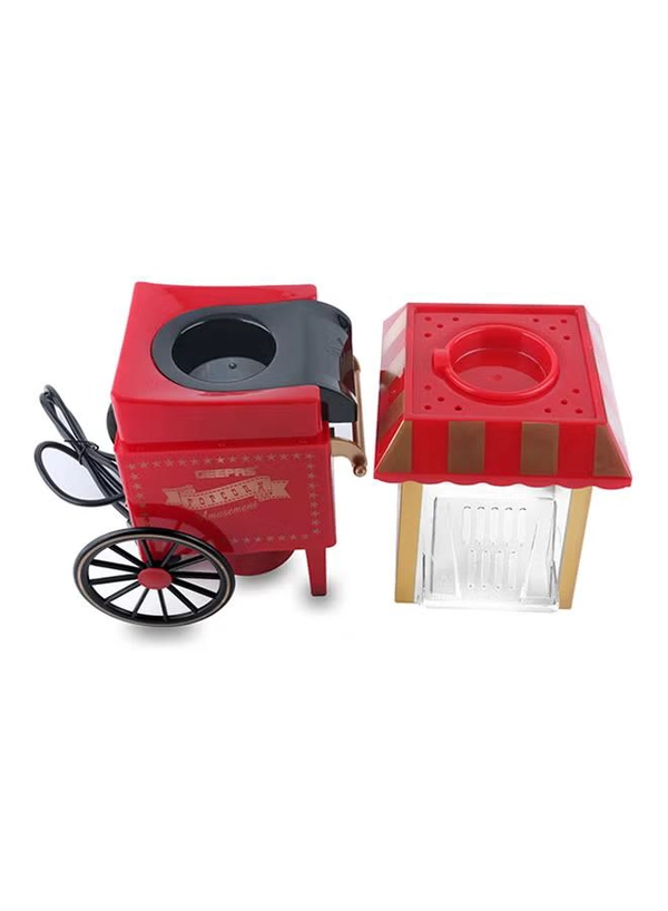BM SATELLITE Electric Popcorn Maker 1200W 1200 W 10106803 Red/Beige/Black