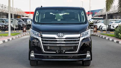 2024 Toyota Granvia – Spacious and Stylish Black Bus-0