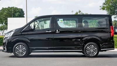 2024 Toyota Granvia – Spacious and Stylish Black Bus-5