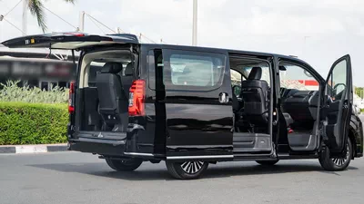 2024 Toyota Granvia – Spacious and Stylish Black Bus-3