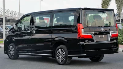 2024 Toyota Granvia – Spacious and Stylish Black Bus-9