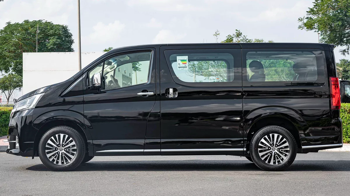 2024 Toyota Granvia – Spacious and Stylish Black Bus-5-5