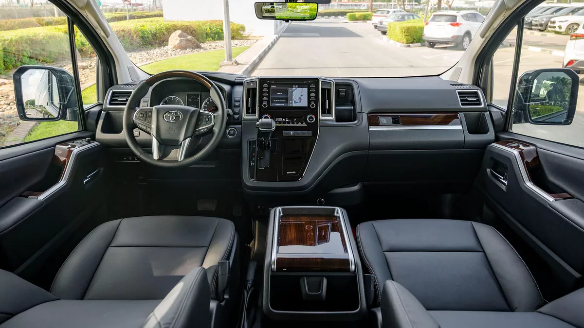 2024 Toyota Granvia – Spacious and Stylish Black Bus-6-6
