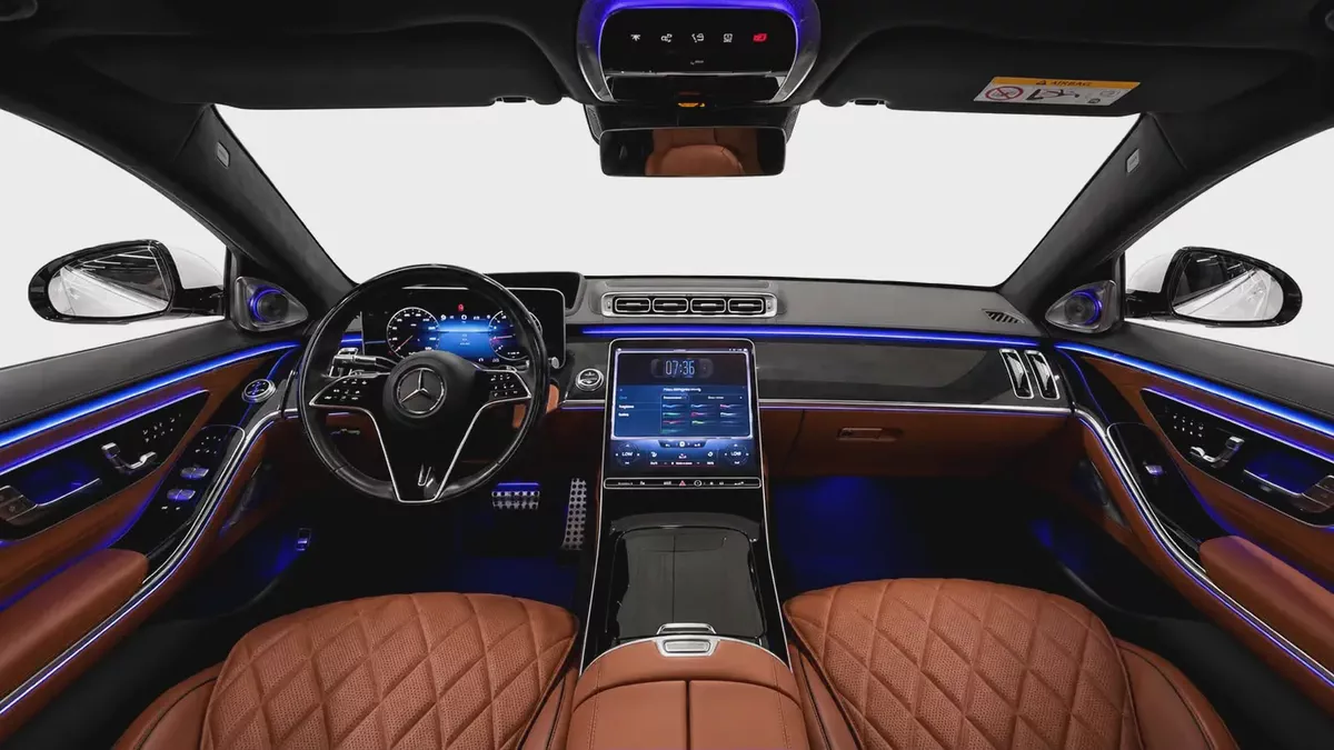2022 Mercedes-Benz S-Class S 580 - GCC Specs - Under Warranty and Service from Agency-14-14