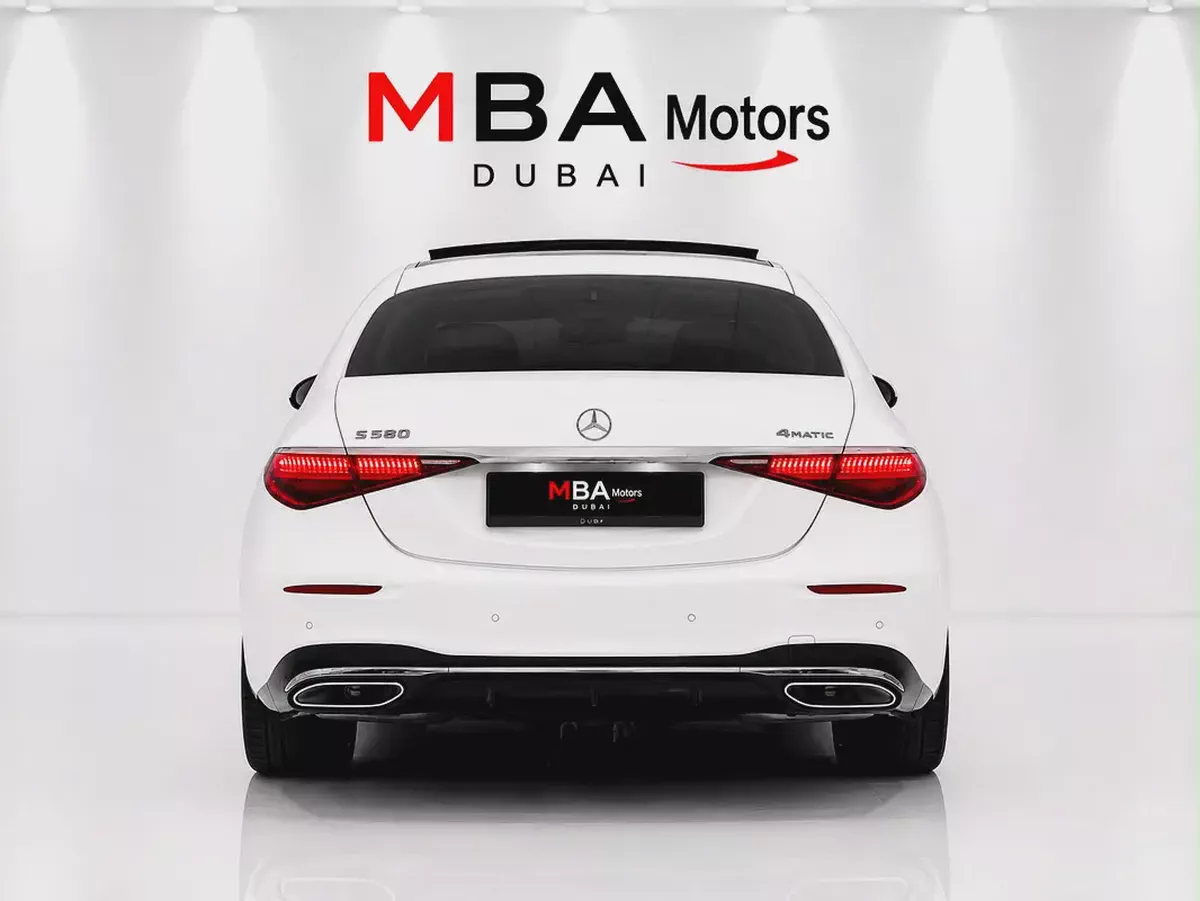 2022 Mercedes-Benz S-Class S 580 - GCC Specs - Under Warranty and Service from Agency-4-4
