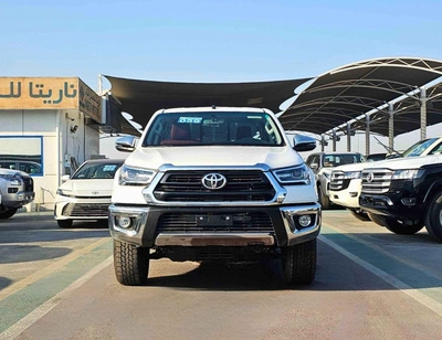 Toyota Hilux SR5 WIDE BODY DOUBLE CABIN || FULL OPTION  | PUSH START| WITHOUT DIFF-LOCK | PETROL M/T 2.7L V4 4WD-0