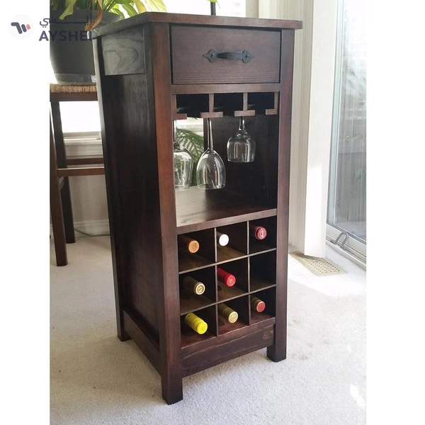 Bar Cabinet, BB5, Veneer Custom