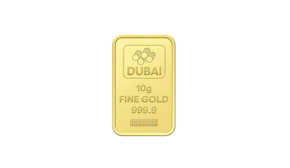 Dubai Gold 10 Grams Pure 999.9 Fine Gold Bar-2-2