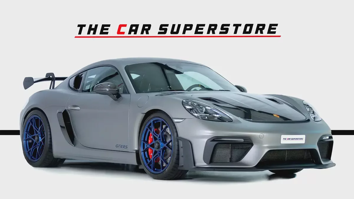 Porsche Cayman GT4 RS-Brand New-GCC-Weissach Package-Porsche warranty Until 04/2028-1-1