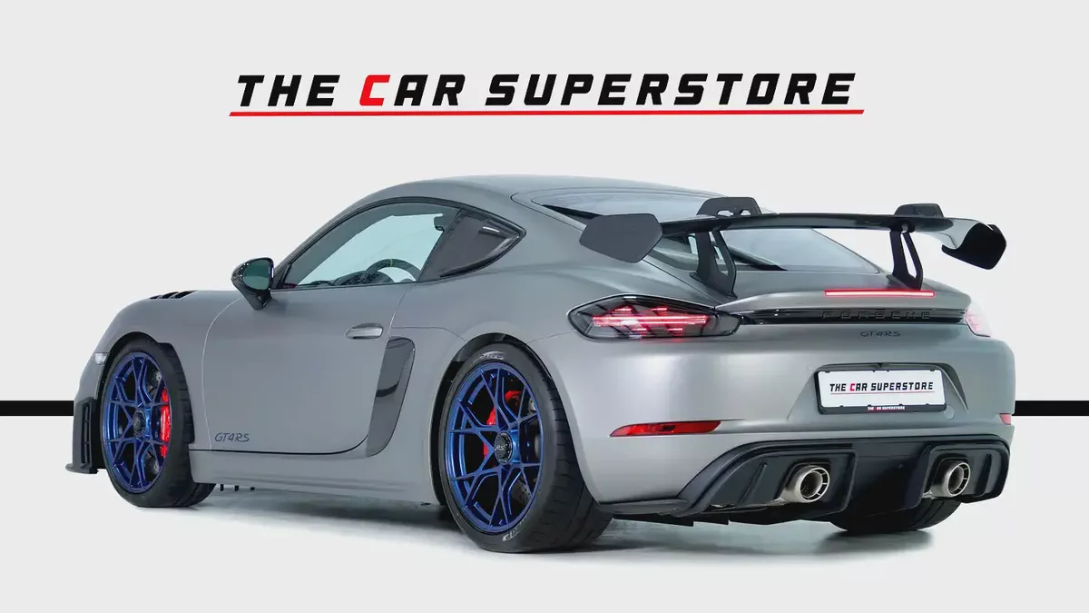 Porsche Cayman GT4 RS-Brand New-GCC-Weissach Package-Porsche warranty Until 04/2028-5-5