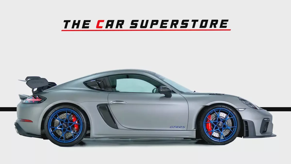 Porsche Cayman GT4 RS-Brand New-GCC-Weissach Package-Porsche warranty Until 04/2028-8-8