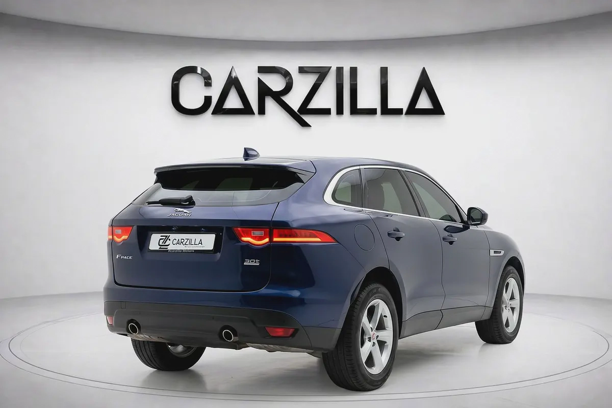 Jaguar F-Pace Pure 2018 l Excellent Condition l AED 1,187 / Monthly l 0% Downpayment-1-1