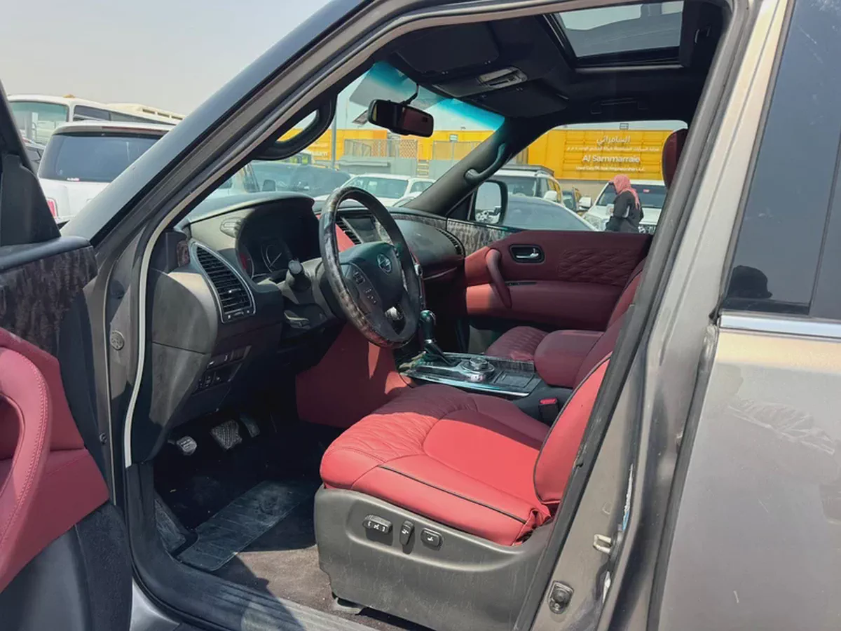 Nissan patrol 2013 fullopshin Gary color GCc calen car-9-9