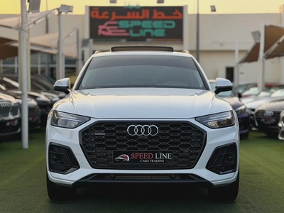 Audi Q5 S Line TFSI 45 Quattro Sportback  - GCC Specs-0