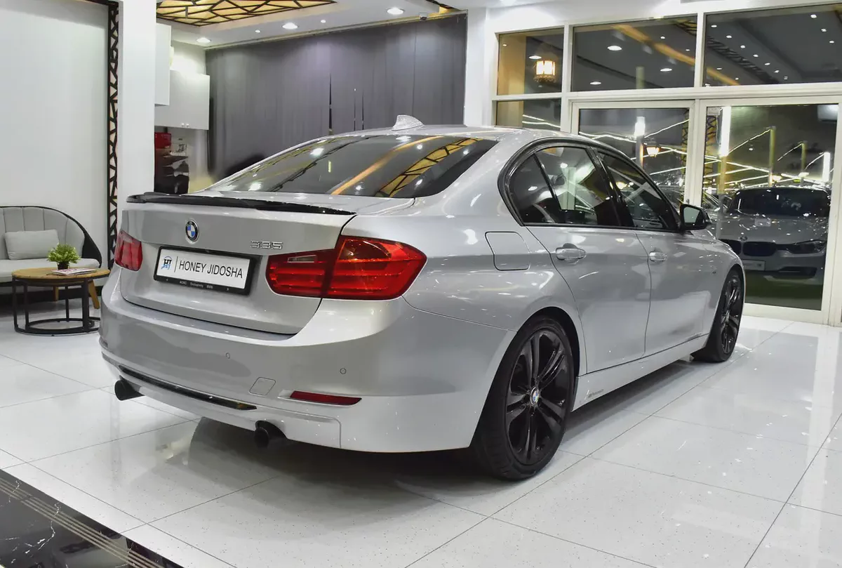 EXCELLENT DEAL for our BMW 335i Sport ( 2013 Model ) in Silver Color GCC Specs-5-5