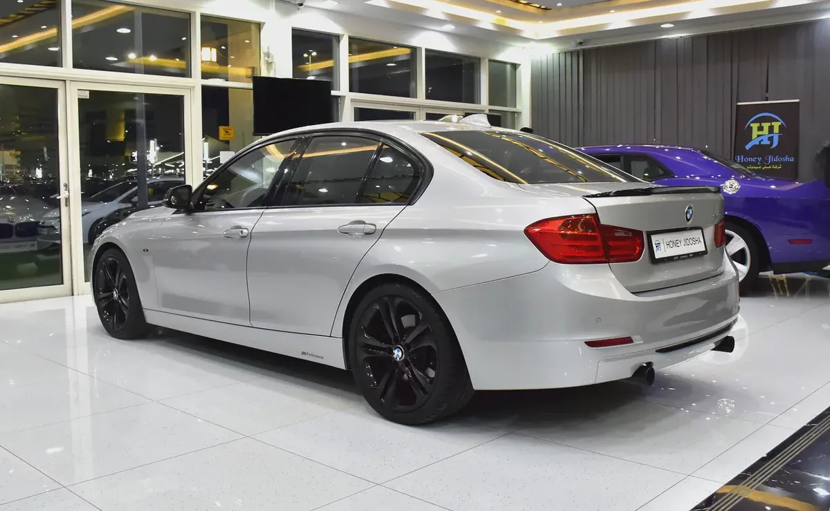 EXCELLENT DEAL for our BMW 335i Sport ( 2013 Model ) in Silver Color GCC Specs-6-6