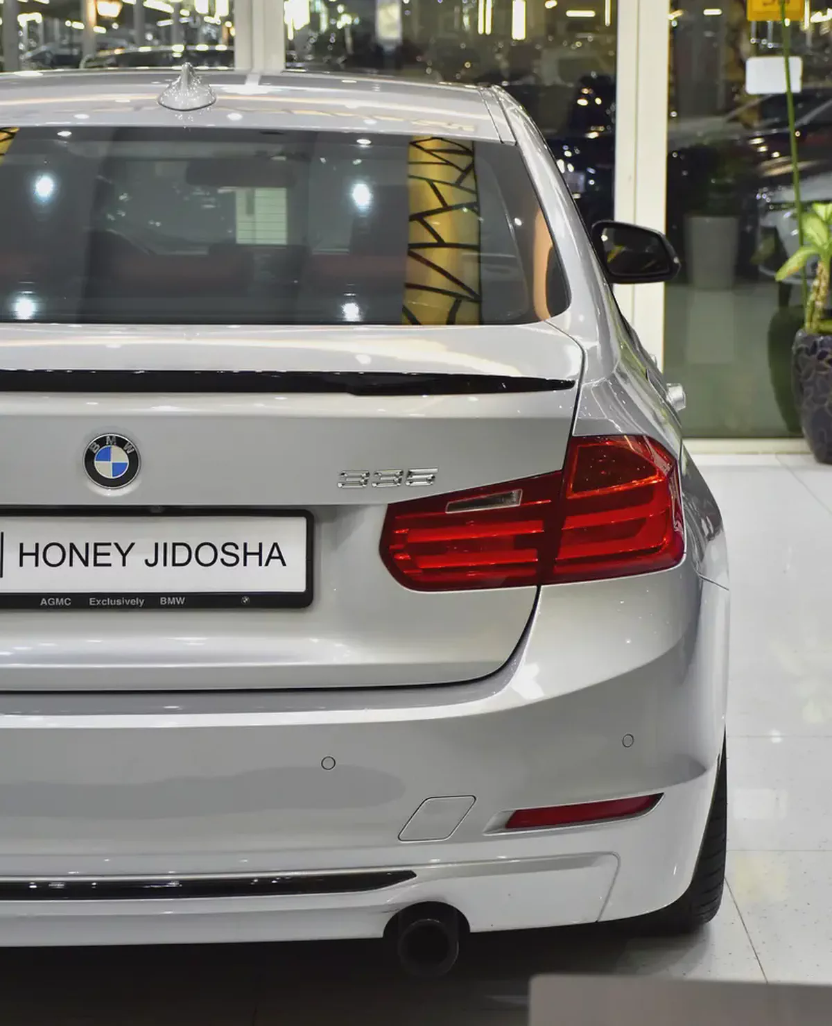 EXCELLENT DEAL for our BMW 335i Sport ( 2013 Model ) in Silver Color GCC Specs-8-8