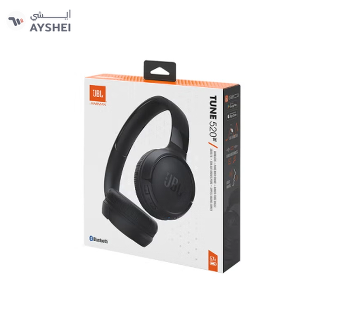 JBL Tune 520Bt Wireless On Ear Headphones Pure Bass Sound 57H Battery Hands Free-5-5