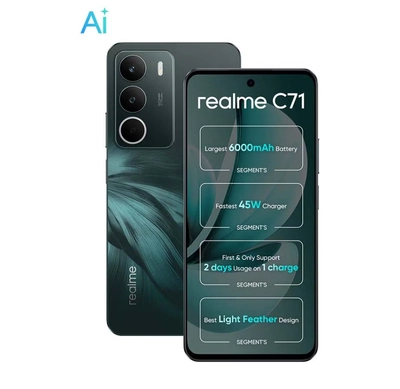 realme C71 Dual SIM Forest Owl 8GB RAM 256GB 4G - Middle East Version-0