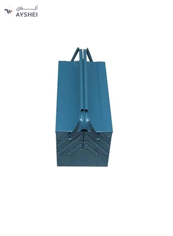 ABBASALI Metal Tool Box 21 Blue Color 5 Tray