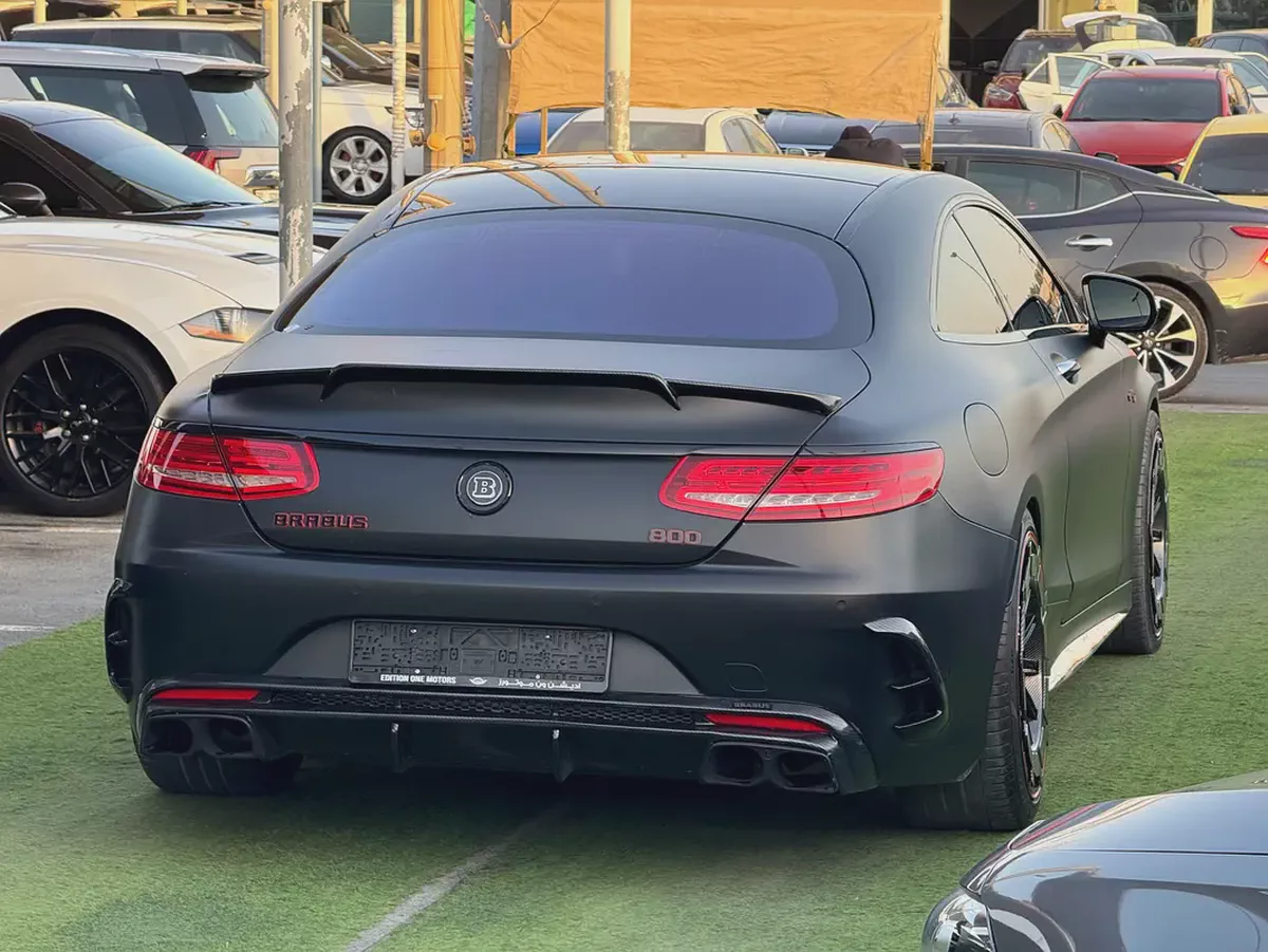 MERCEDES COUPE S63 AMG 2017 ( Full BRABUS BODYKIT )-5-5