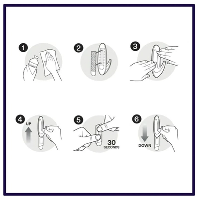  3M Command Modern Reflections Medium Bathroom Hook – Stylish and Damage-Free Wall Hook-3