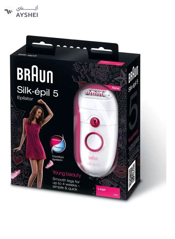 BRAUN Silk-Epil 5Young Beauty Epilator White/Pink