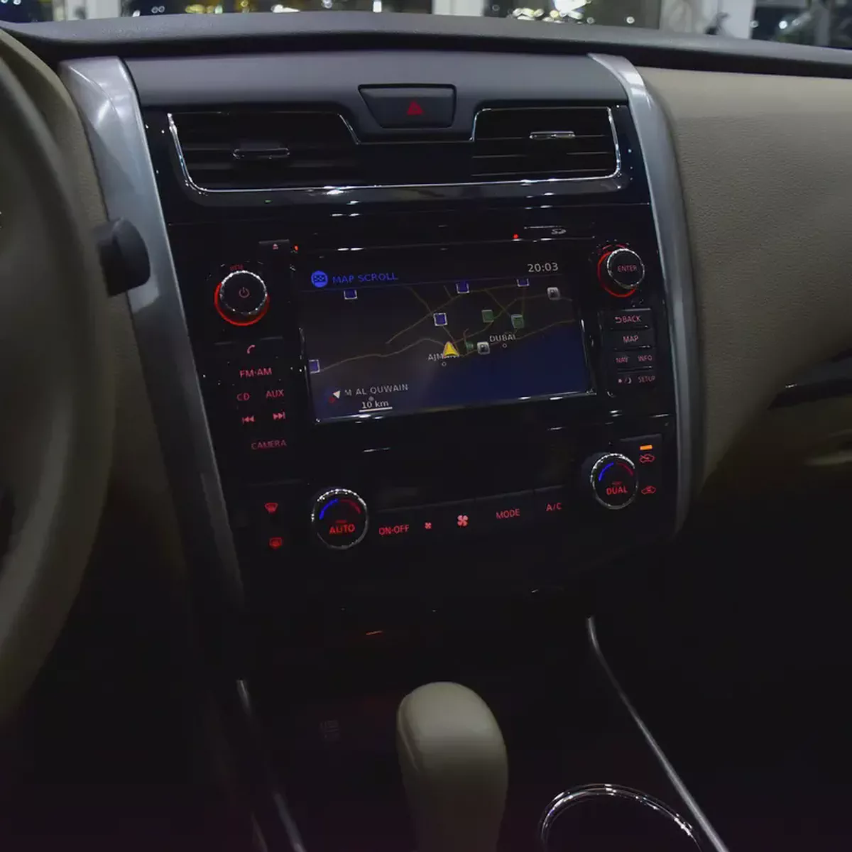 ORIGINAL PAINT ( صبغ وكاله ) Nissan Altima SL ( 2015 Model ) in Blue Color GCC Specs-13-13