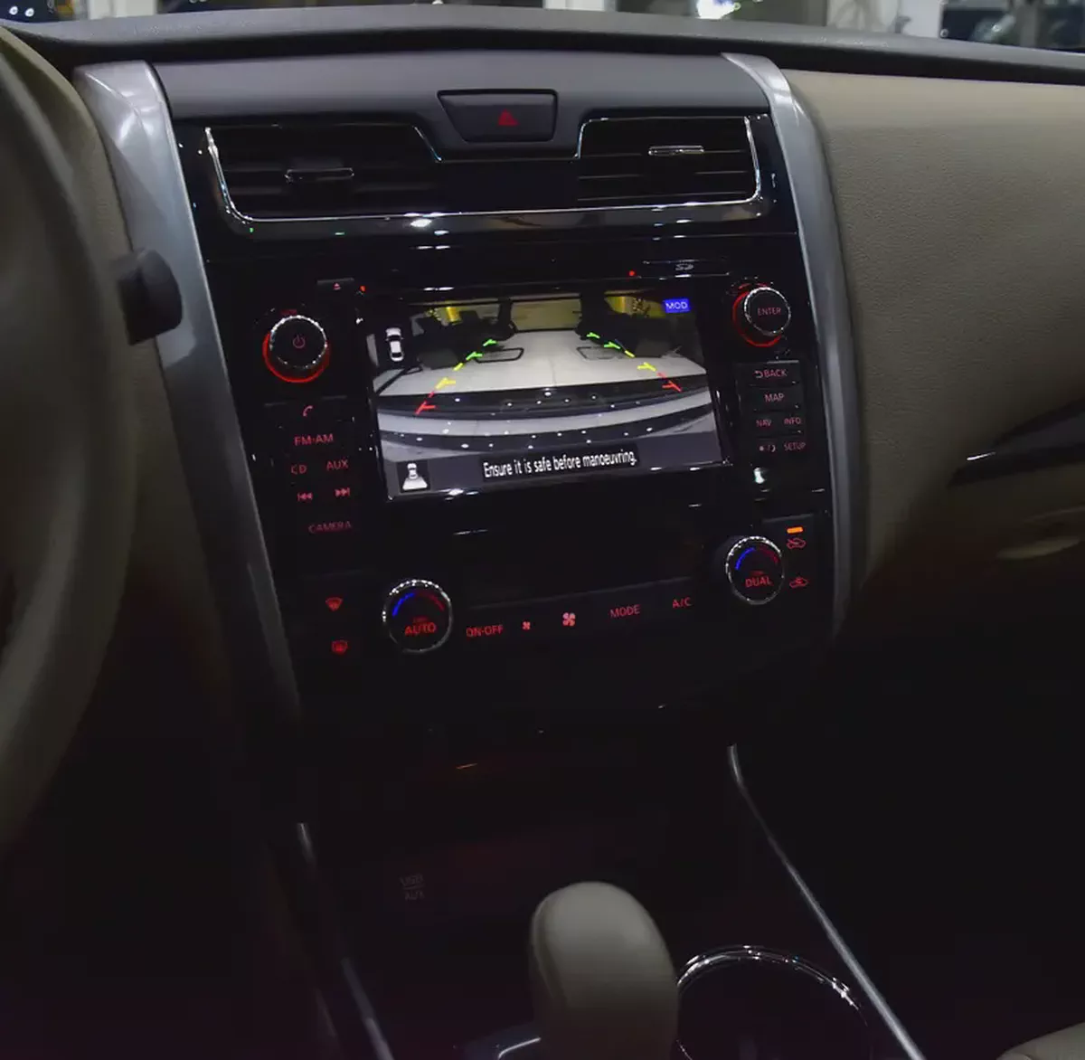 ORIGINAL PAINT ( صبغ وكاله ) Nissan Altima SL ( 2015 Model ) in Blue Color GCC Specs-14-14