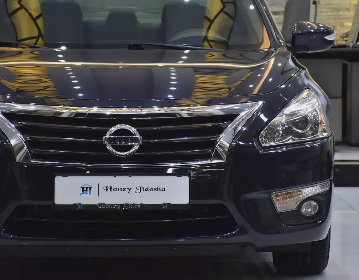 ORIGINAL PAINT ( صبغ وكاله ) Nissan Altima SL ( 2015 Model ) in Blue Color GCC Specs-3-3