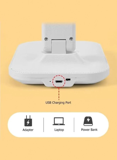 Sweet Life Led Desk Lamp Dimmable Desk Light Reading Lamp 3 Lighting Modes, Eye Protection Accessories, Study Desk Lamp Equipped USB Charger Suitable for Home Office is for Gift Giving-6