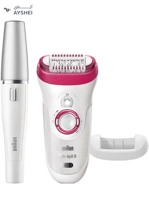 BRAUN Silk-Epil 9 With 3 Attachments White