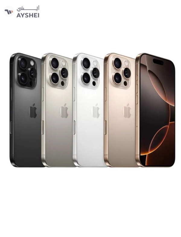 Apple iPhone 16 Pro 256GB Black Titanium 5G With FaceTime - Middle East Version
