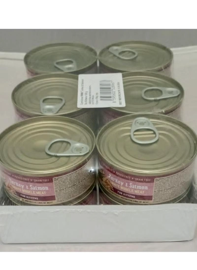 CARNILOVE Turkey & Salmon for Kittens (Wet Food Cans) 12x100g-1