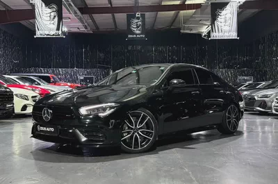Mercedes - Benz CLA 35 AMG 4Matic | GCC | Low Mileage | Gargash Full service History-0