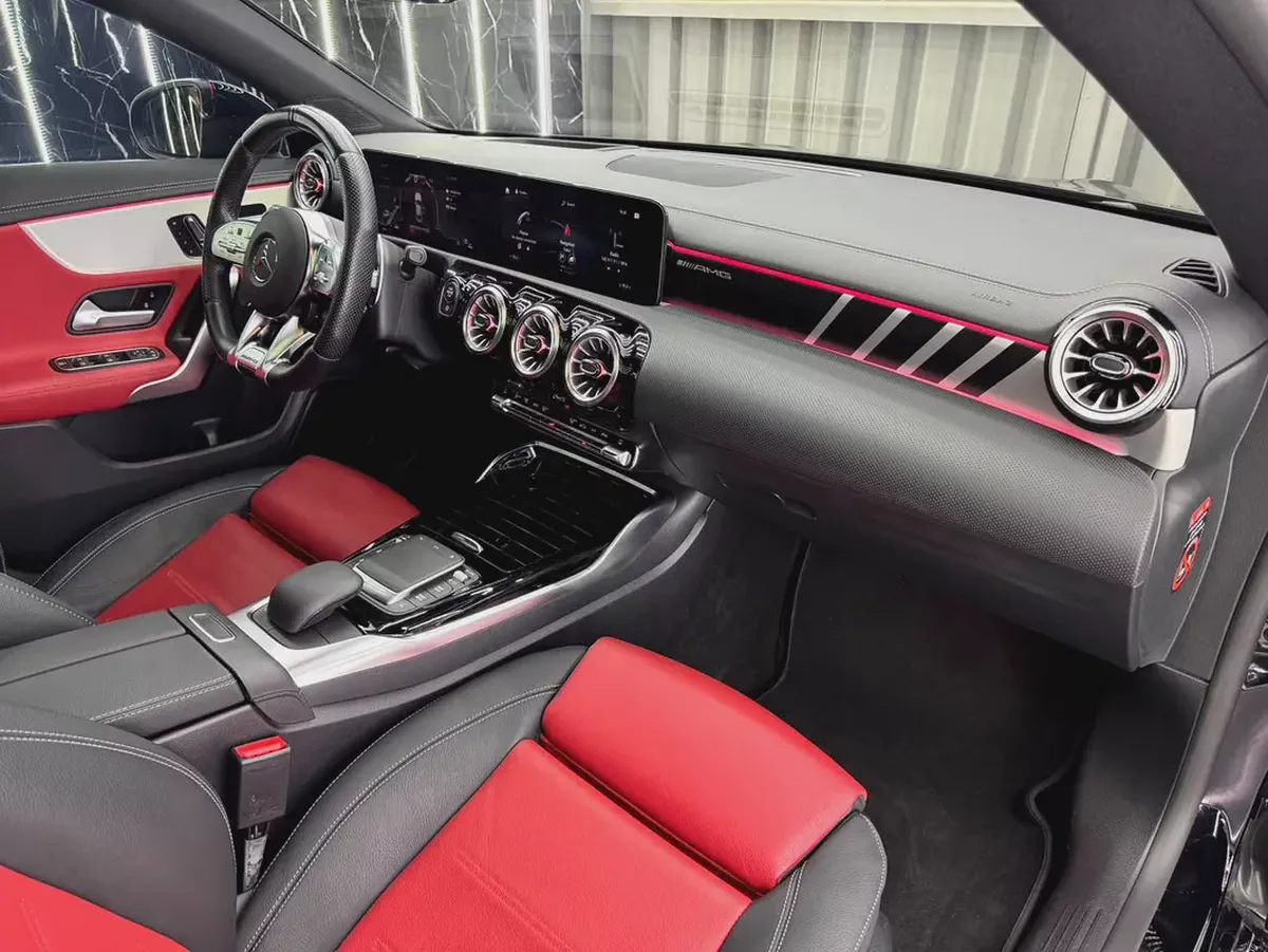 Mercedes - Benz CLA 35 AMG 4Matic | GCC | Low Mileage | Gargash Full service History-9-9