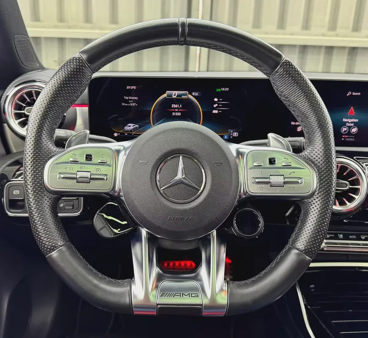 Mercedes - Benz CLA 35 AMG 4Matic | GCC | Low Mileage | Gargash Full service History-12-12