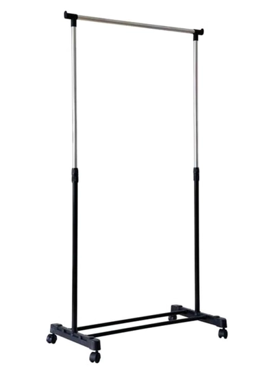 Living Single Garment Rack Black/Silver Medium-0
