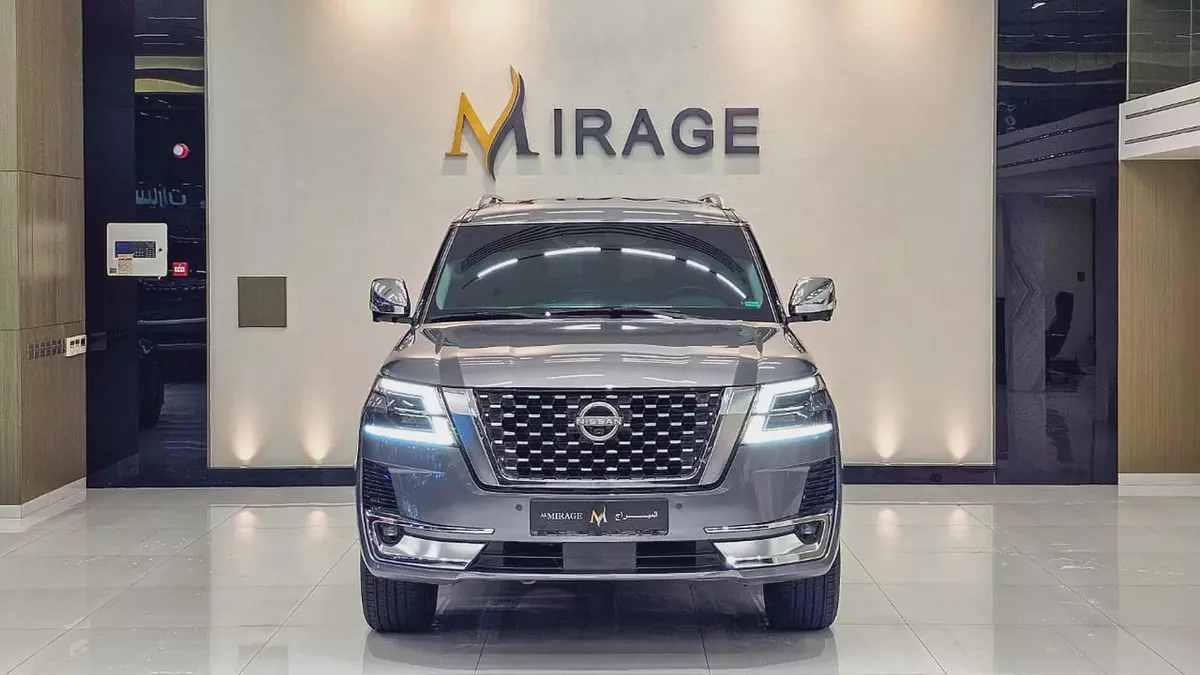 NISSAN - PATROL - LE PLATINUM - V 8 - 2024 MODEL - GCC SPECS - V 8 - 73,000KM - GRAY COLOR-12-12