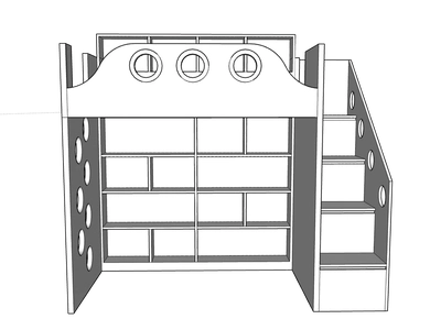 Coral Bunk bed-6