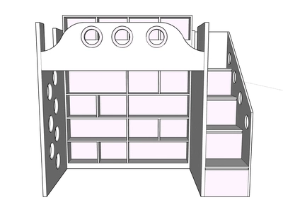 Coral Bunk bed-1