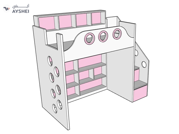 Coral Bunk bed
