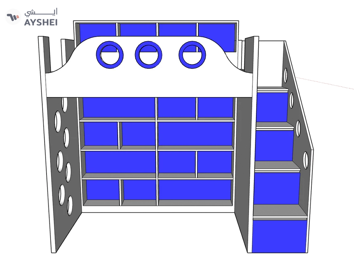 Coral Bunk bed-7-7