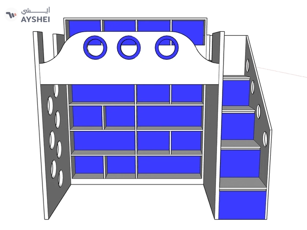 Coral Bunk bed