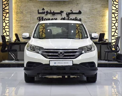 Honda CR-V ( 2013 Model ) in White Color GCC Specs-0