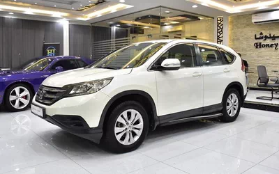 Honda CR-V ( 2013 Model ) in White Color GCC Specs-4