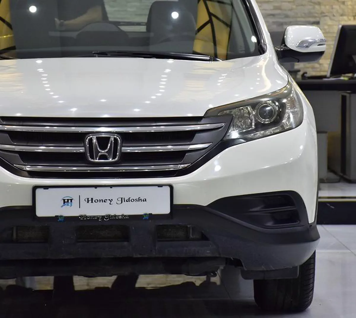 Honda CR-V ( 2013 Model ) in White Color GCC Specs-2-2