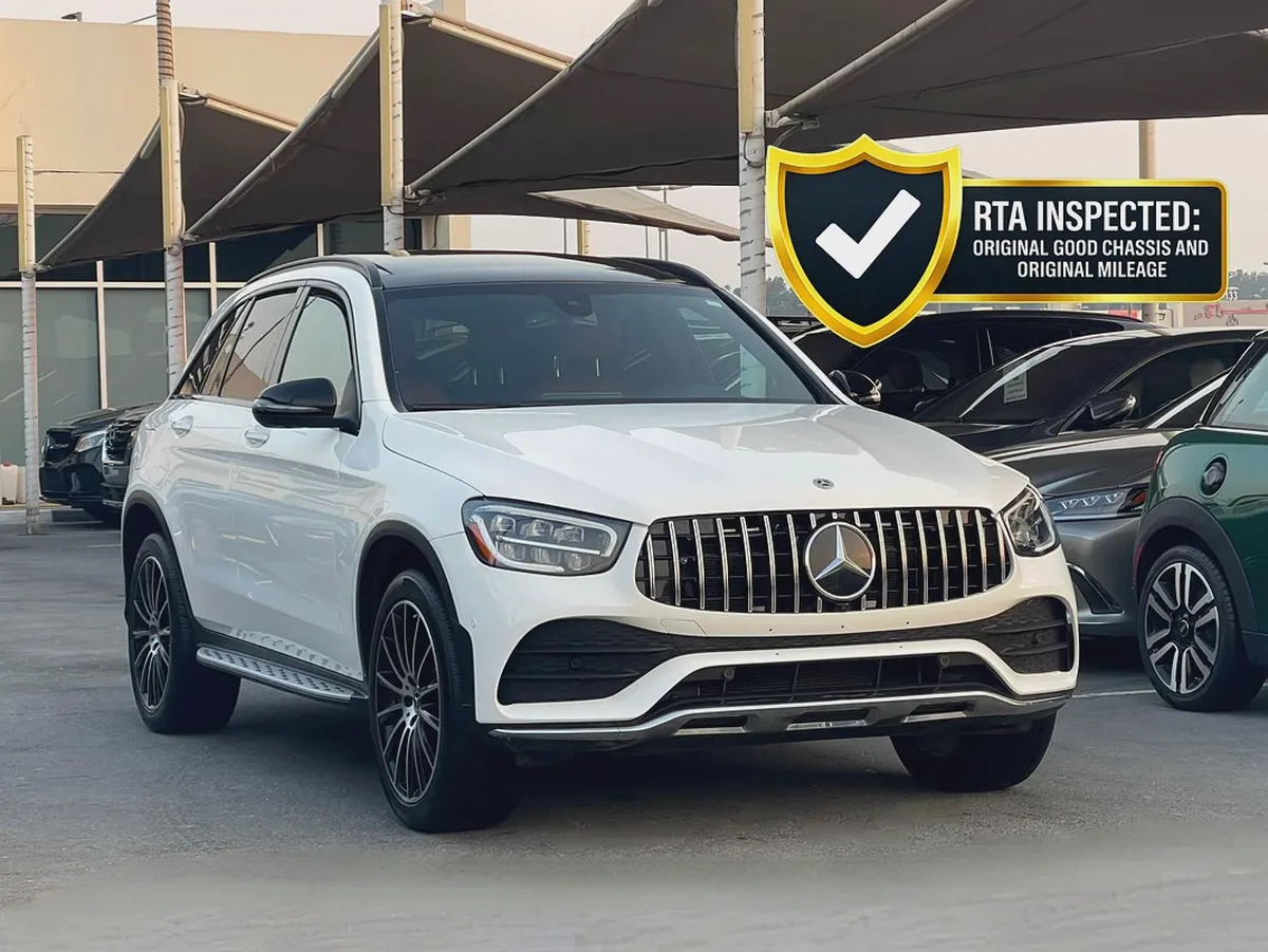 MERCEDES-BENZ - GLC300 - 2021 - V4 - 2,0L - BY TURBO - AMERICAN SPECS VERY GOOD CONDITION