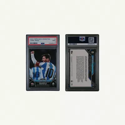 Lionel Messi 2024 Topps Now Argentina PSA 9-2