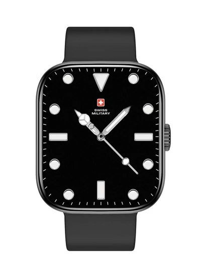 Swiss Military Alps 4 Smartwatch – Black | 1.75" AMOLED, Bluetooth Calling, IP68 Waterproof, Wireless Charging-0